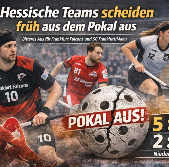 Pokal-Aus für die hessischen Vereine
